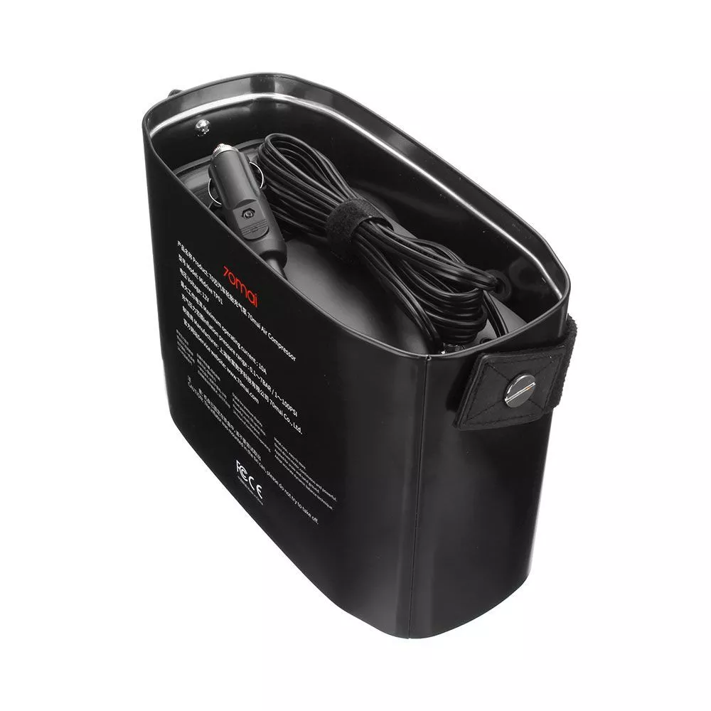 Автомобильный компрессор Xiaomi 70mai Air Compressor Midrive TP01 Black (Черный)