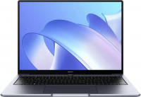 Ноутбук Huawei MateBook D-14, 14", IPS, AMD Ryzen 7 5700U 1.8ГГц, 8-ядерный, 16ГБ DDR4, 512ГБ SSD, AMD Radeon, серый