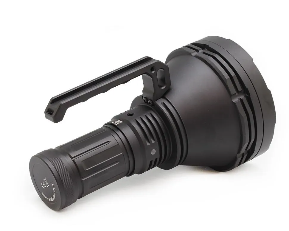 Фонарь Acebeam K75 V2.0, 4 x 18650, Luminus SBT-90.2, 2500 метров, 6300 люмен (+4 шт аккумулятора 18650 3100 мАч)