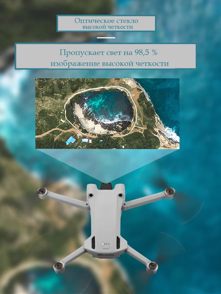 Оптический фильтр MyPads UV CPL ND8PL ND16PL ND32PL ND64PL для квадрокоптера DJI MINI 3 / DJI MINI 3 Pro