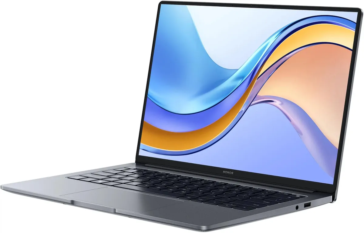 Ультрабук Honor MagicBook X14, 14", IPS, Intel Core i5 12450H 2ГГц, 8-ядерный, 16ГБ LPDDR4x, 1ТБ SSD, Intel UHD Graphics , серый [5301AFNM]