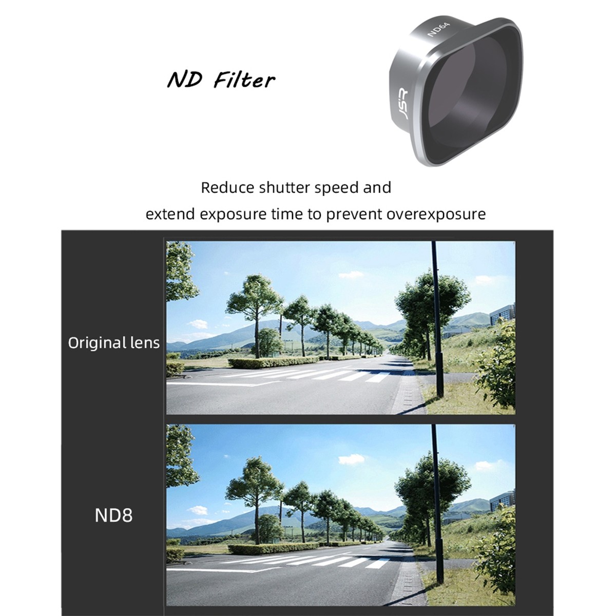 Фильтр JSR FPV KS 4in1 ND4 ND8 ND16 ND32