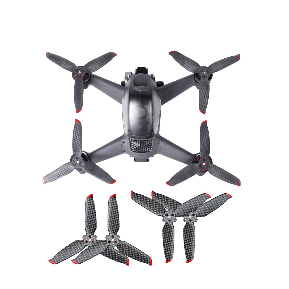 Пропеллеры из углеродного волокна для DJI FPV, прочные и легкие пропеллеры карбон