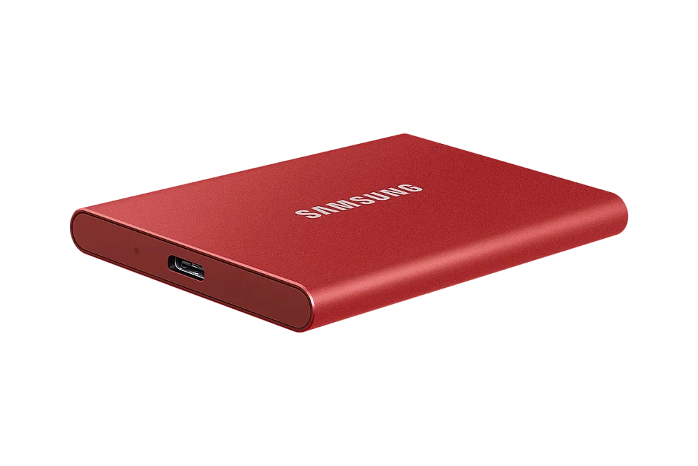 Портативный SSD USB 3.2 T7 1ТБ MU-PC1T0H (Красный)