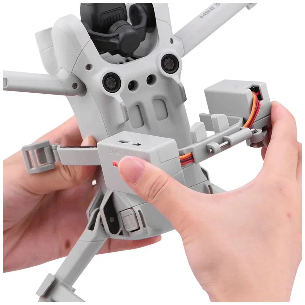 Система сброса и доставки груза для квадрокоптера DJI mini 3 pro